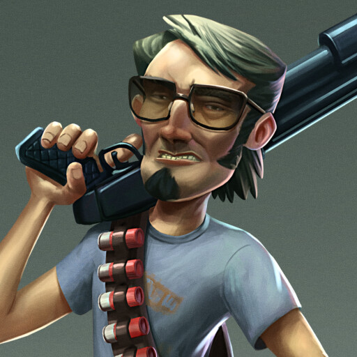 ArtStation - Billy the shotgun guy