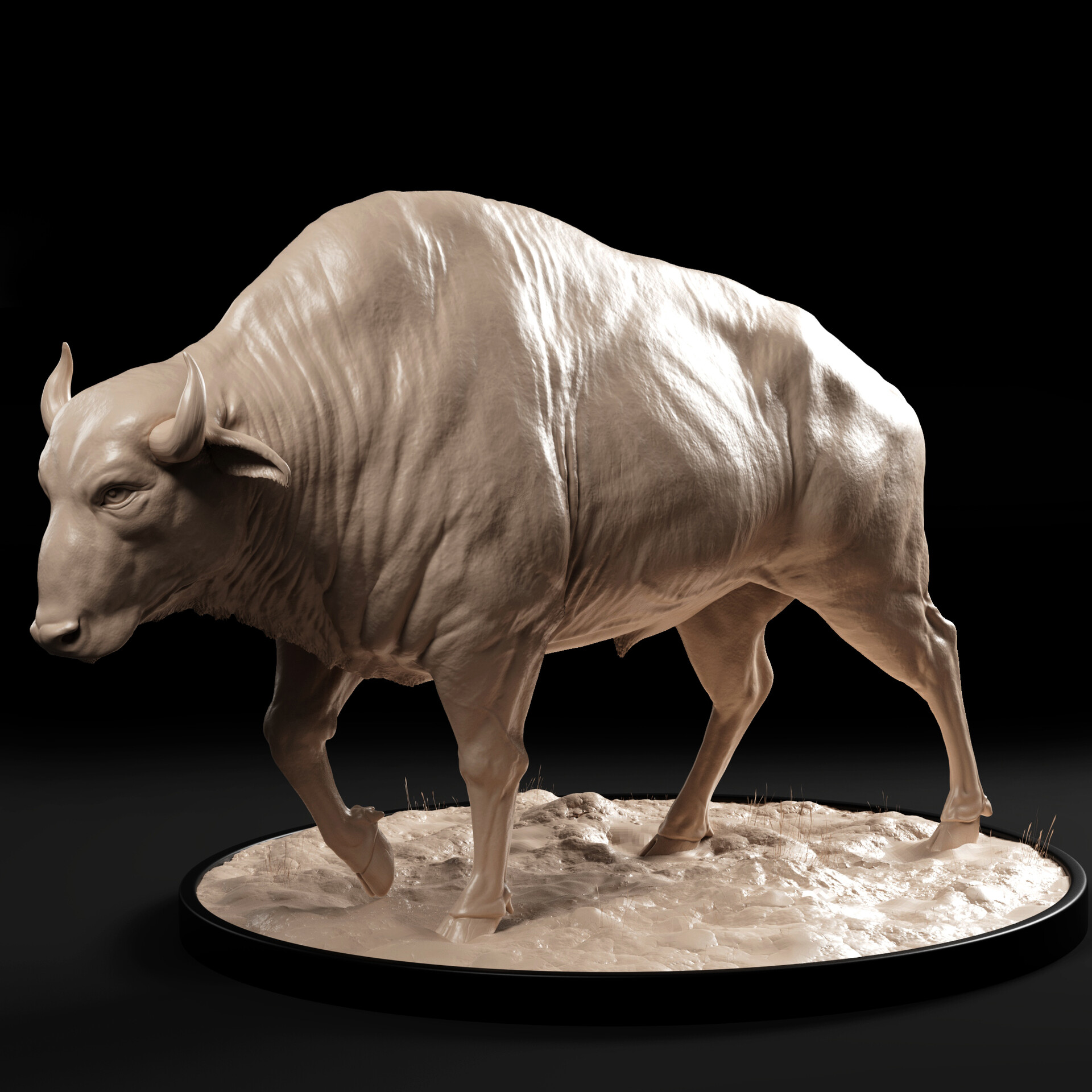 ArtStation - Bison Study