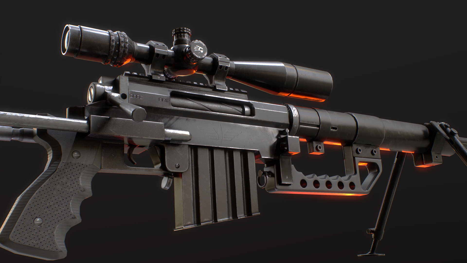 Artstation - Socom Gear Cheytac M200