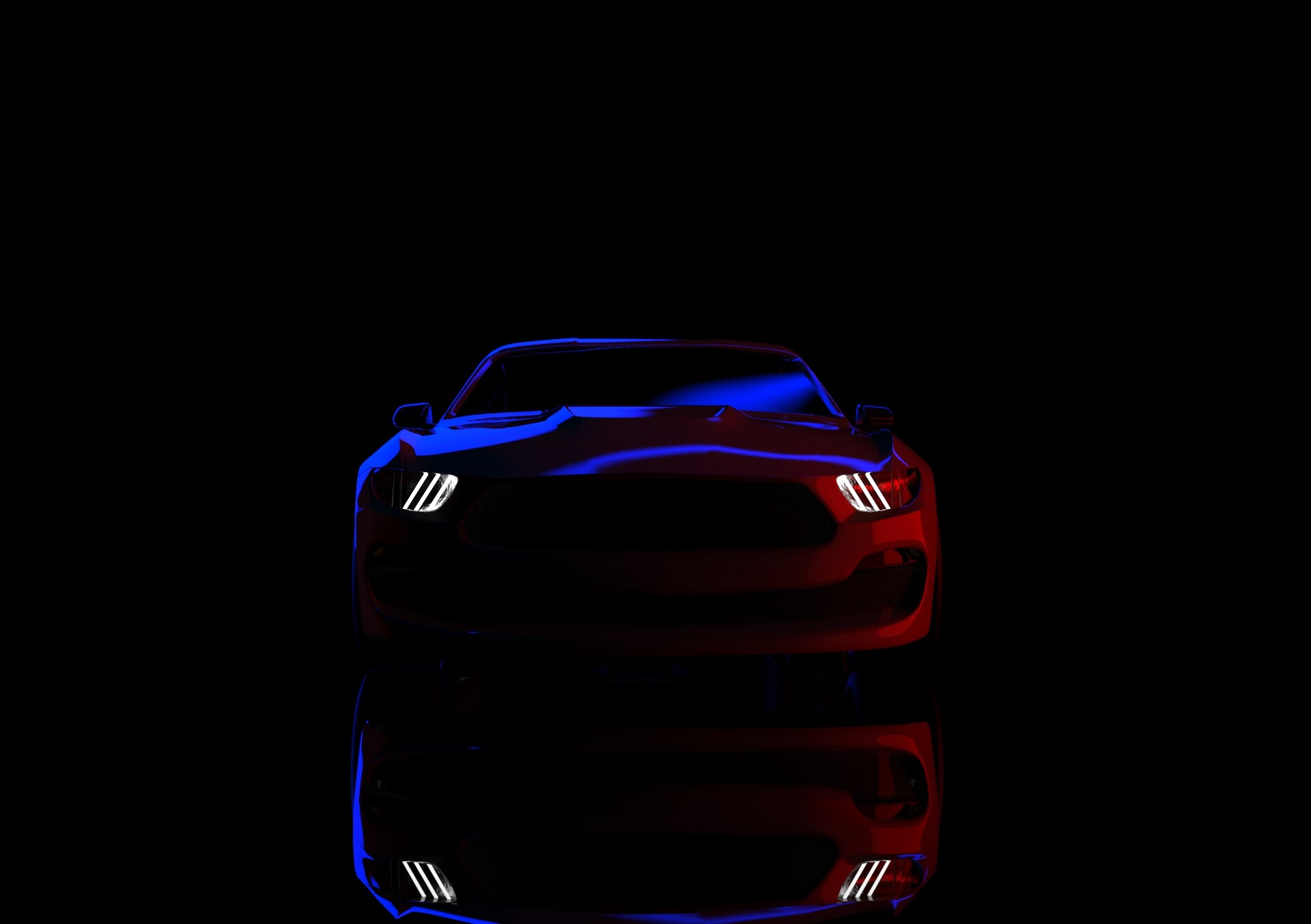 Artstation - Ford Mustang Gt