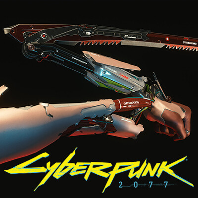 ArtStation Cyberpunk 2077 Mantis Blade   Ovidiu Voica Ovidiu Voica Mantis Blade Thumb 