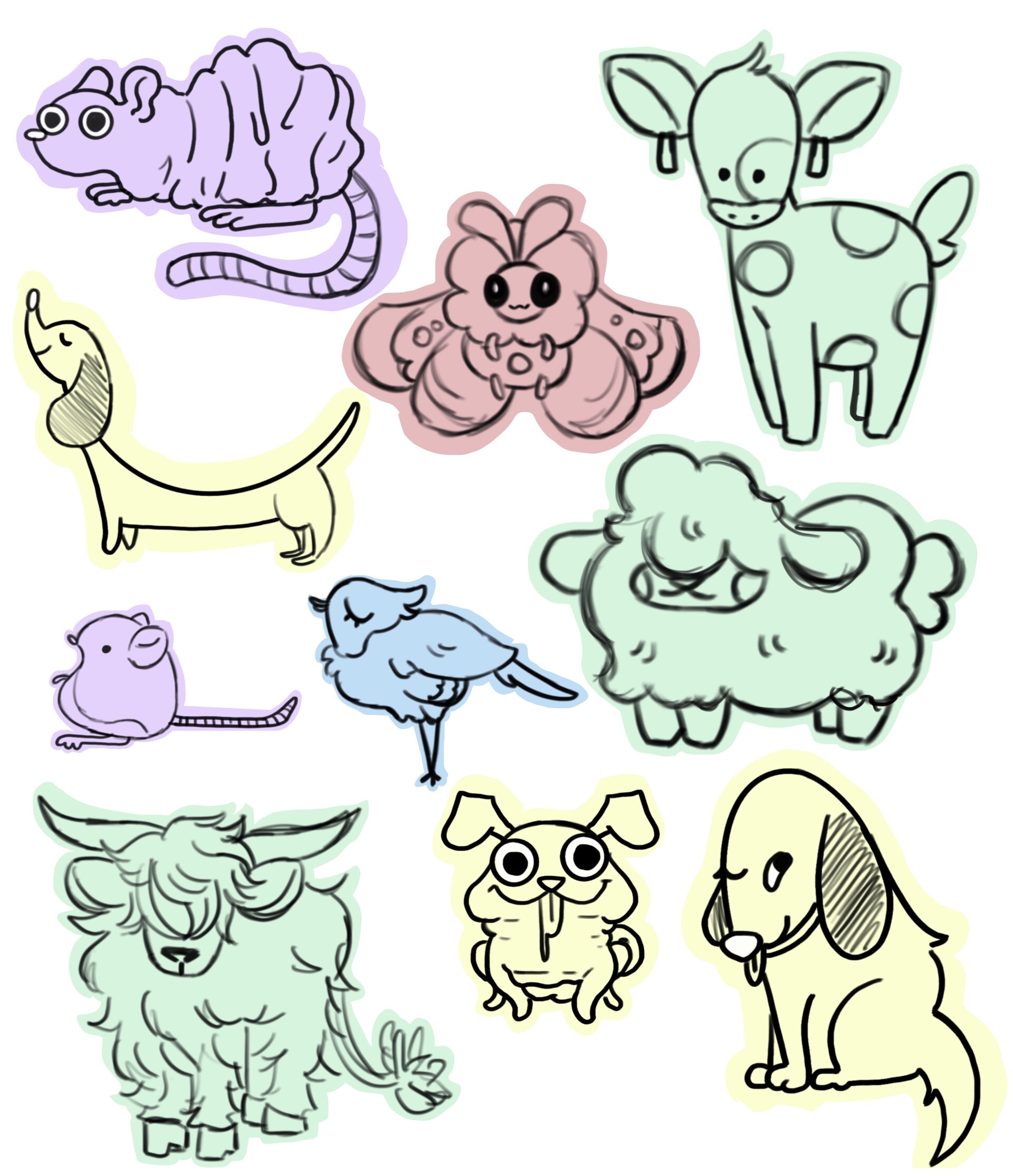 ArtStation - Animal Designs