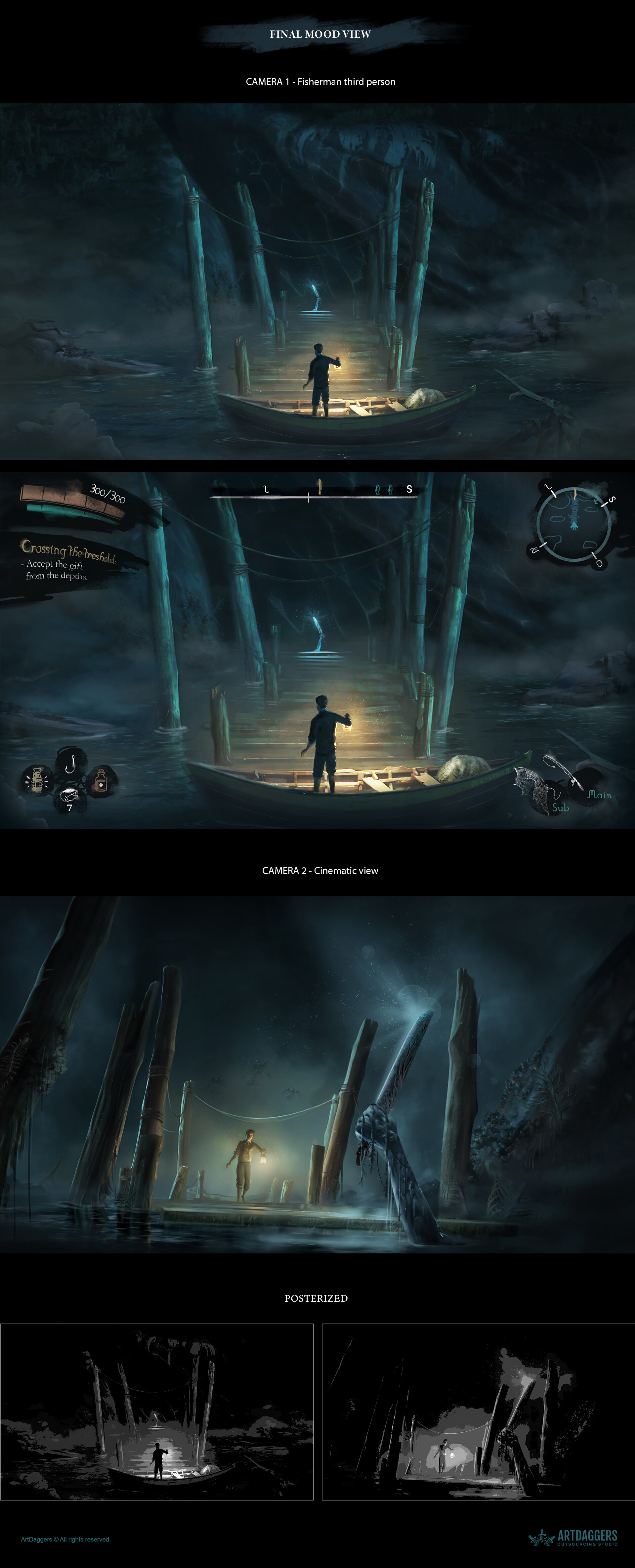 ArtStation - DESTERRO – Horror game concept art