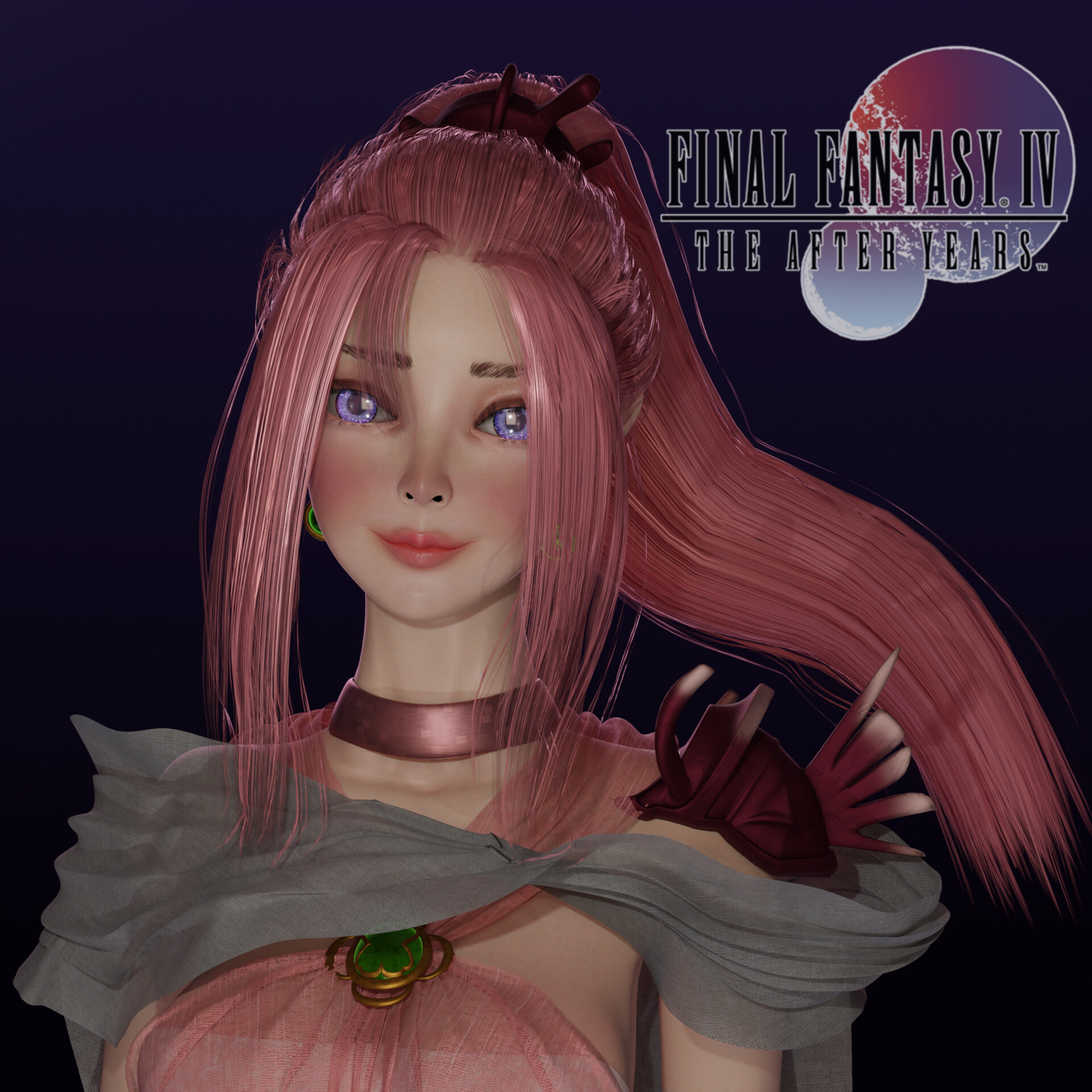 Artstation Final Fantasy Iv The After Years Porom Of Mysidia 3675