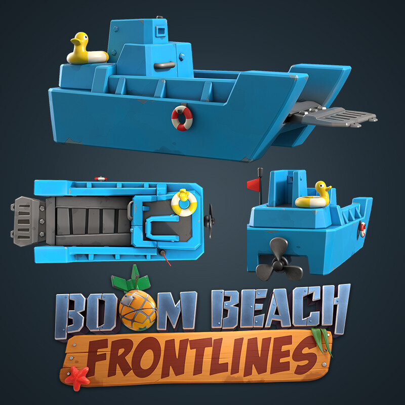 boom beach landing craft strategy