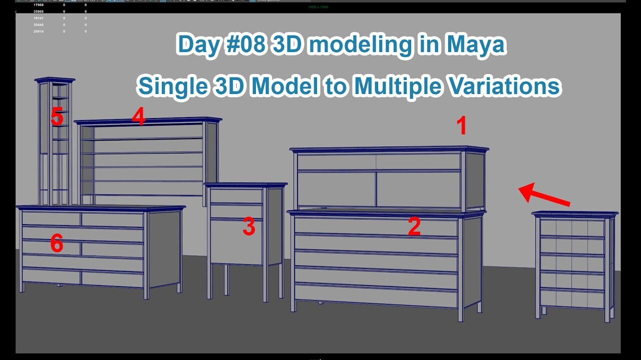 ArtStation - 3D modeling Beginners Tutorial Multi variations From 3D ...