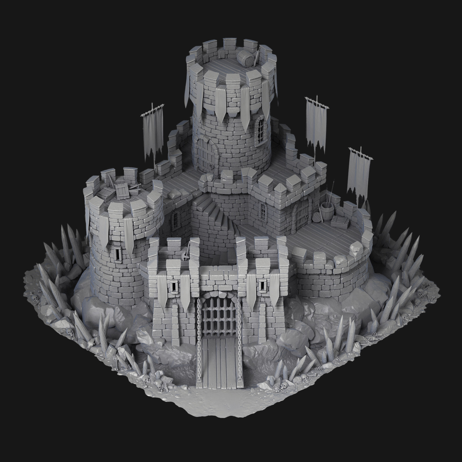 ArtStation - Thorn Castle