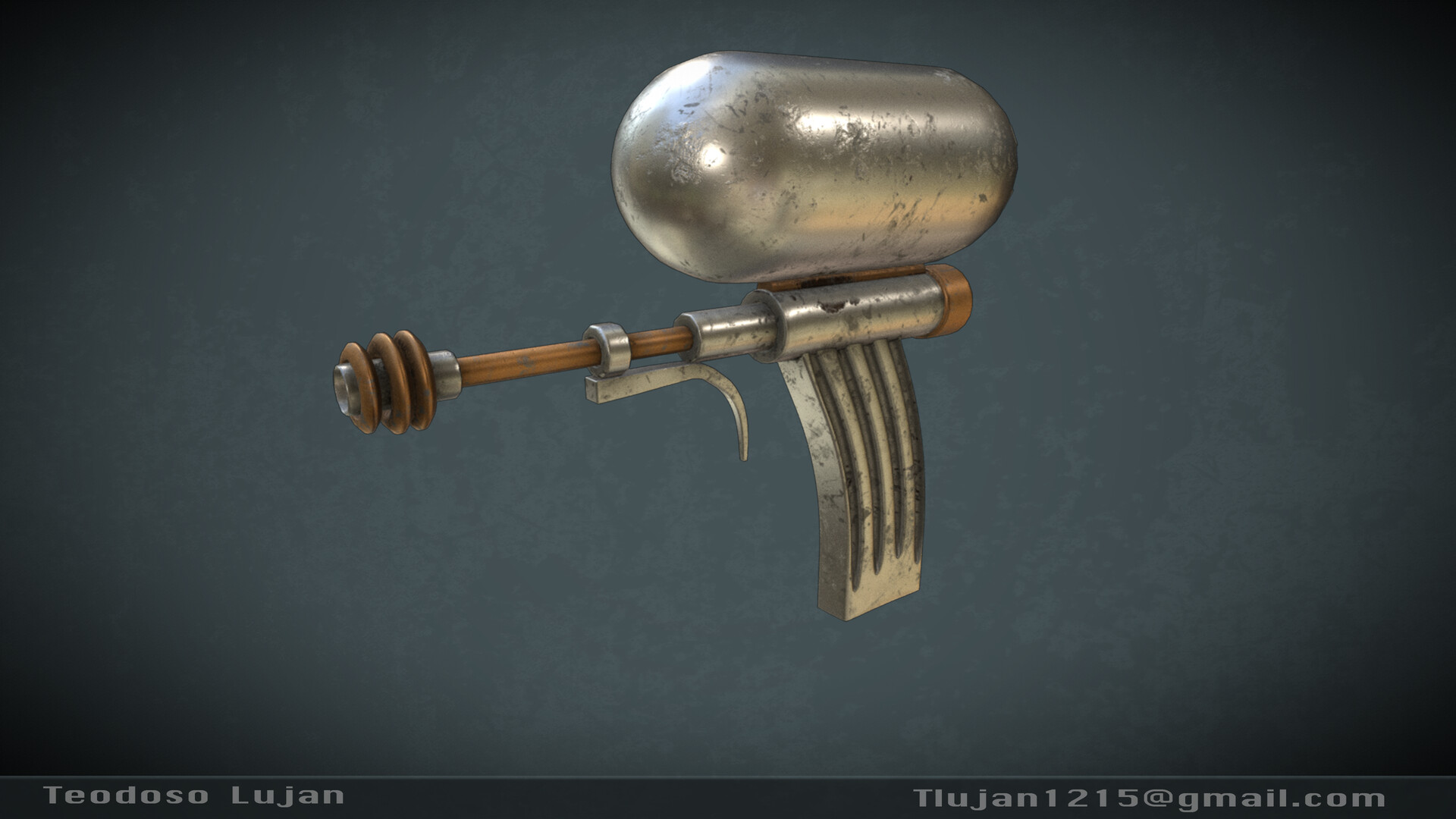 ArtStation - Atom Ray Gun Breakdown