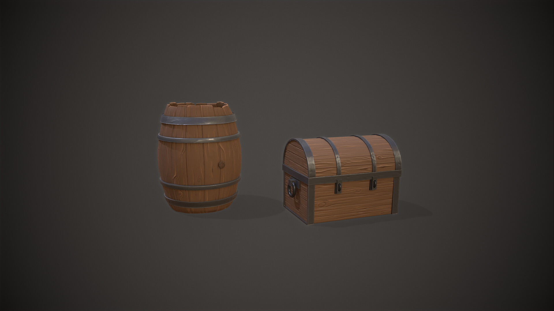 ArtStation Stylized Barrel Chest   Sassa Lang Sassa Lang Select A File Name For Output Files 2 