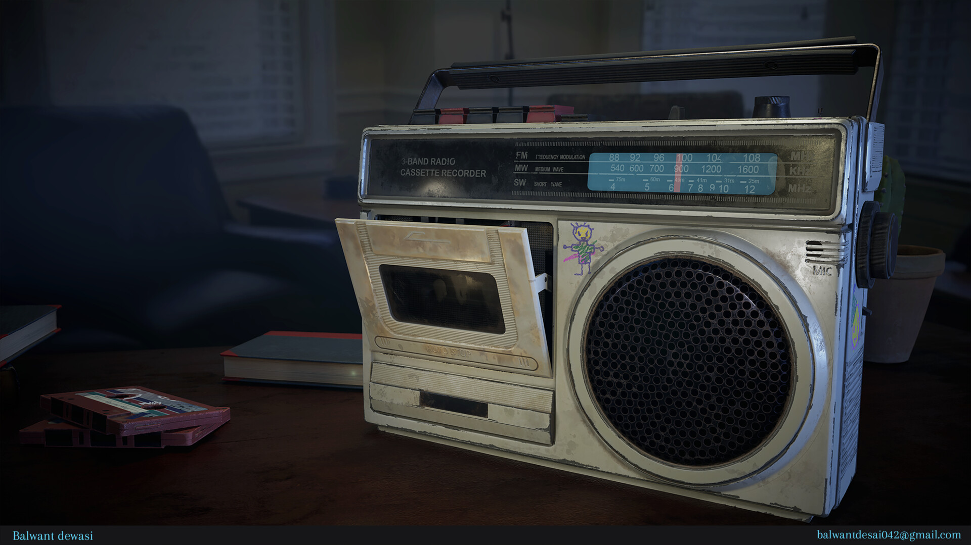 ArtStation - Tape recorder