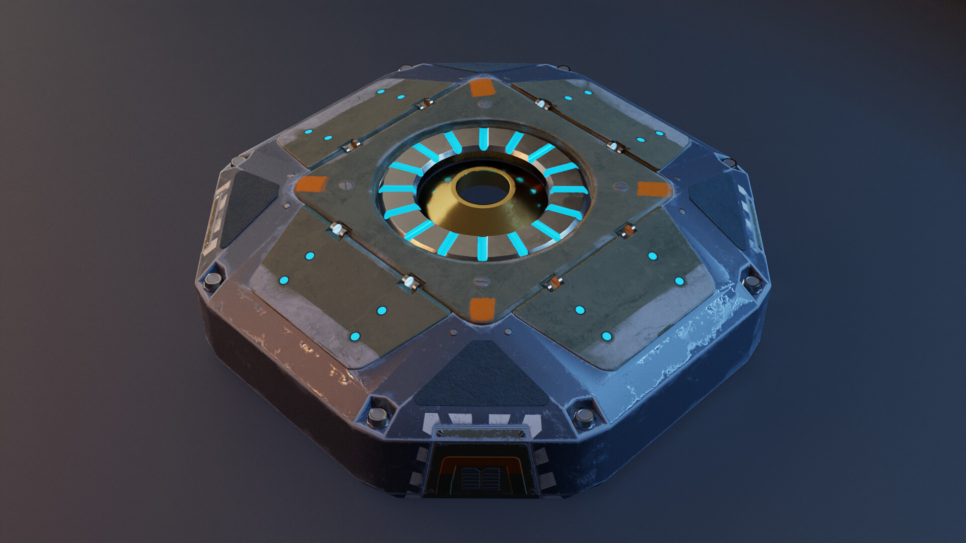 ArtStation Gibraltar Shield Disc (Apex Legends)
