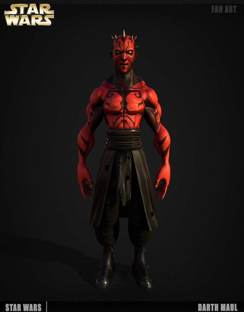 ArtStation - Darth Maul