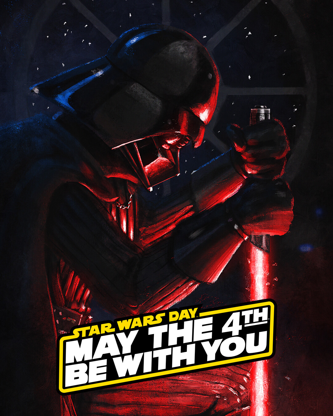Darth Vador - Star Wars fan art - May the 4th