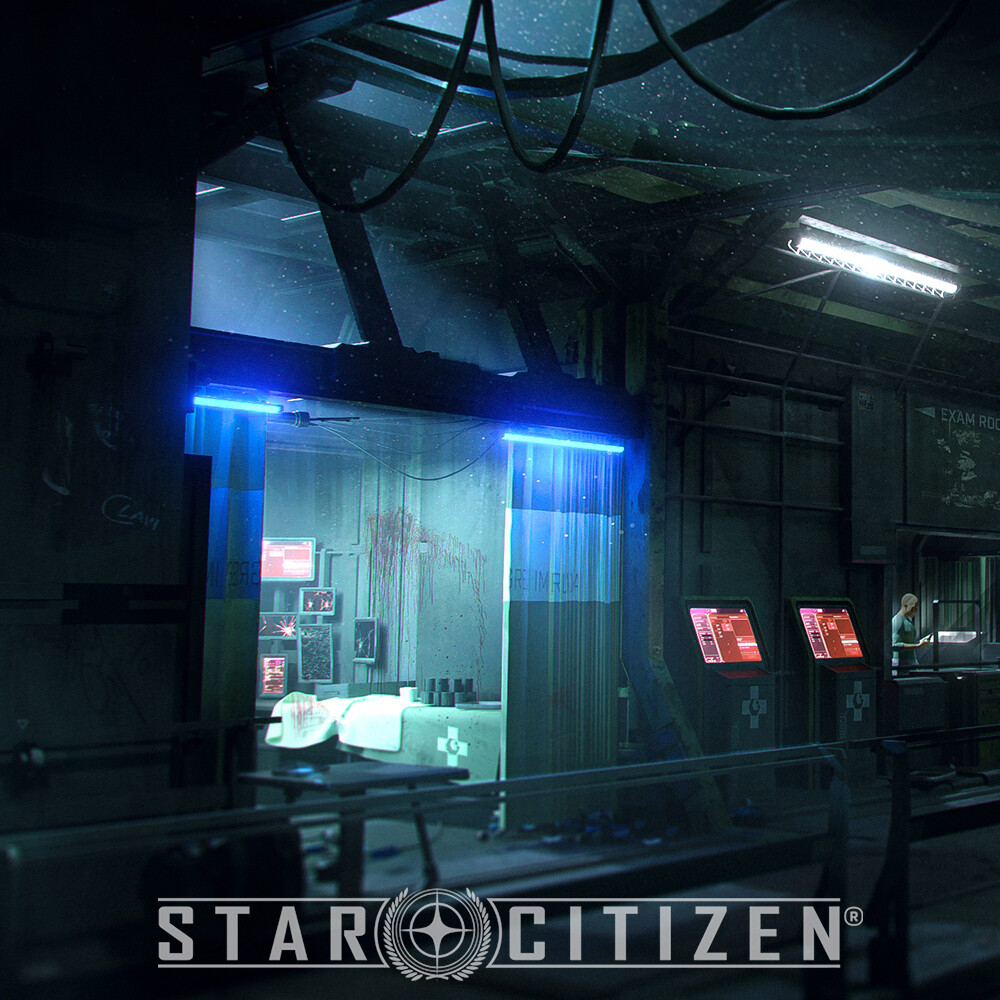 ArtStation Star Citizen Grim Hex Hospital