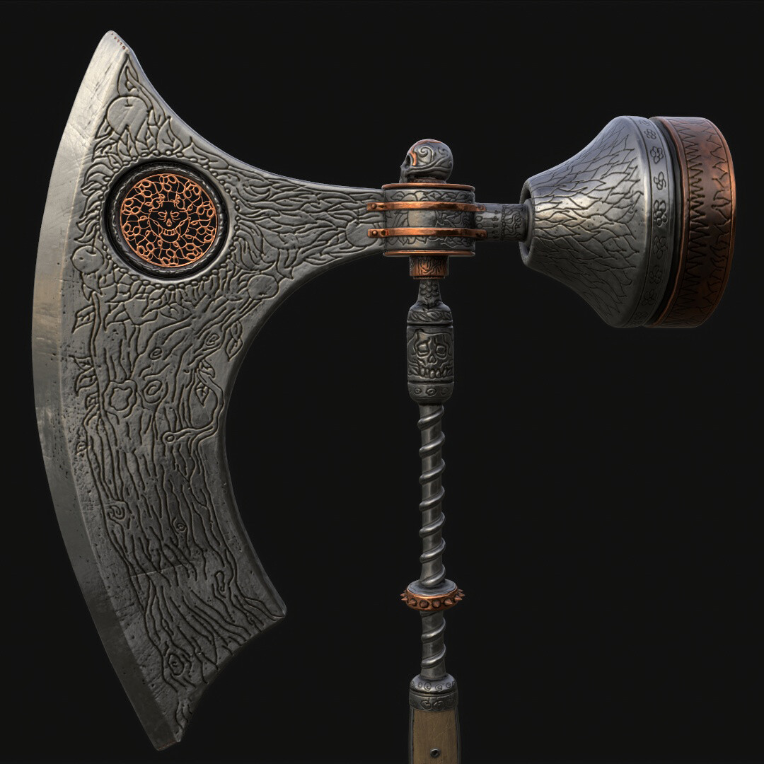 ArtStation - Lowpoly Axe