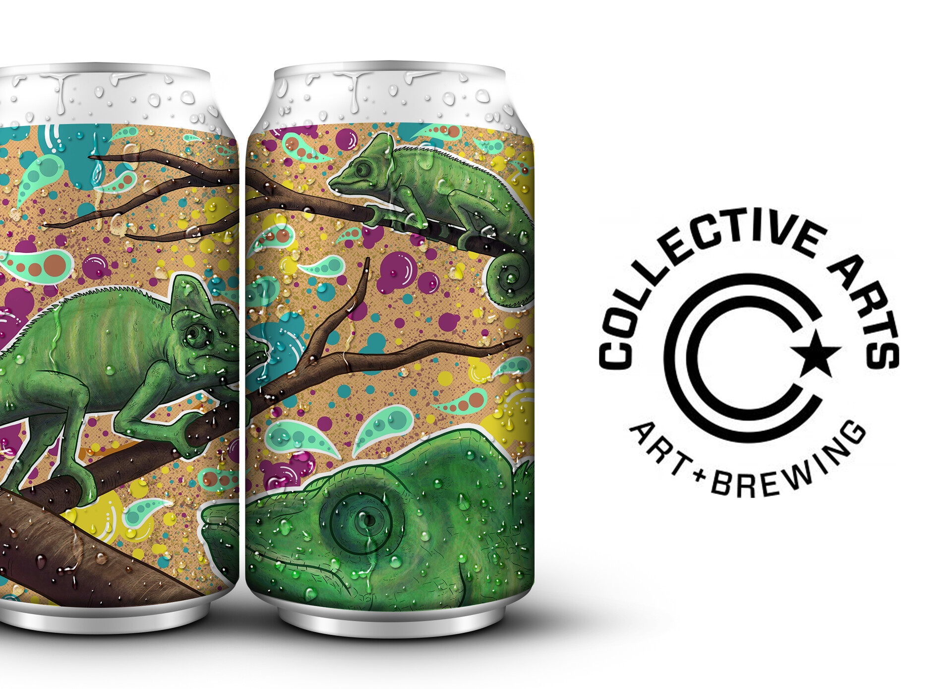 ArtStation - 'Changing Colors' - Collective Arts Beer Can Design