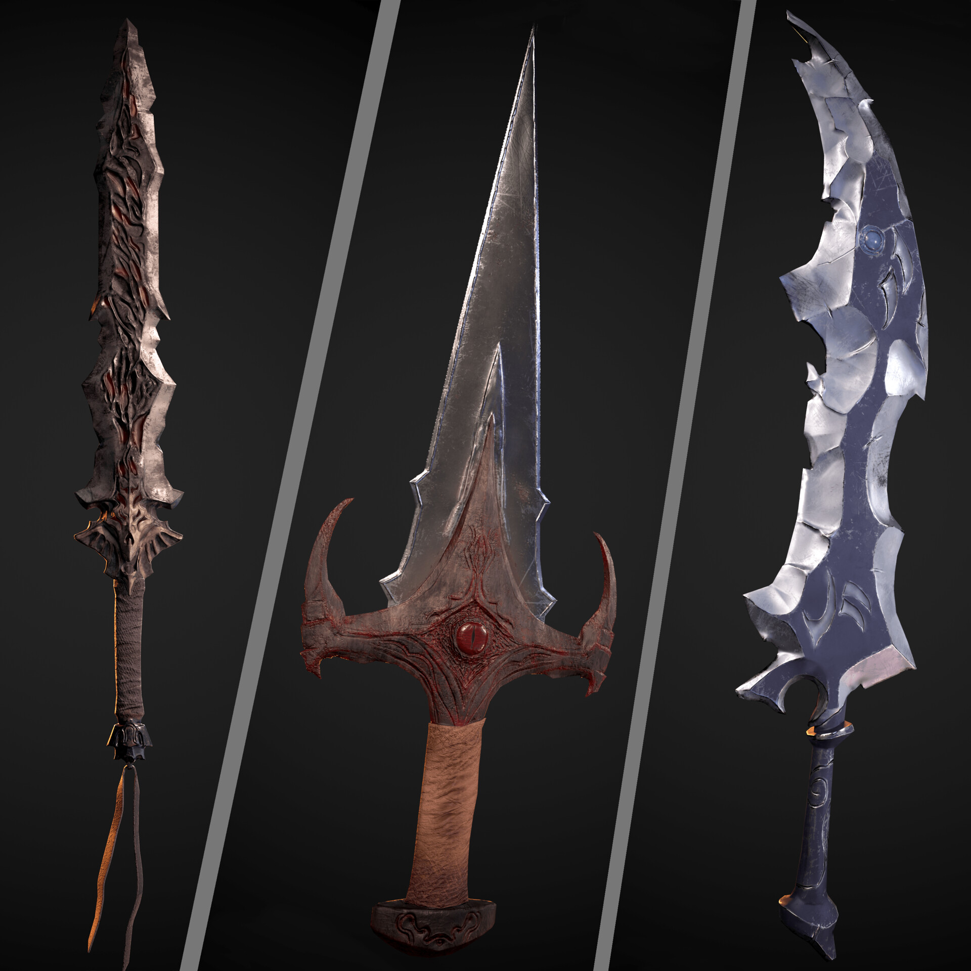 ArtStation - Fantasy Weapons