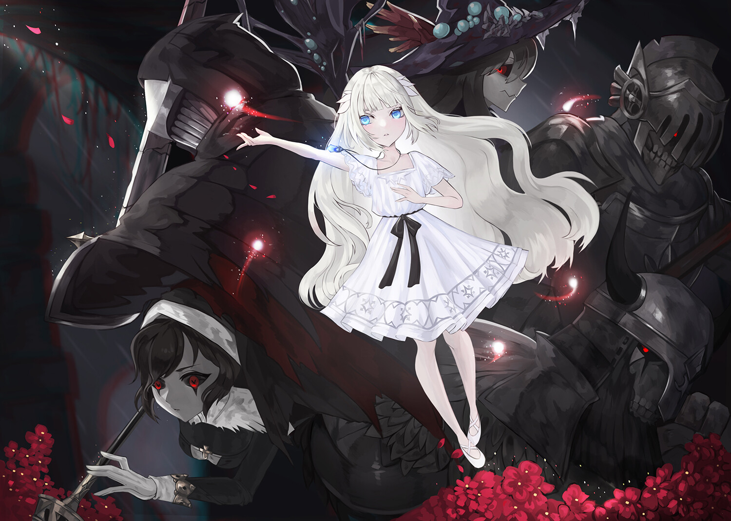ArtStation - ENDER LILIES contest illustration