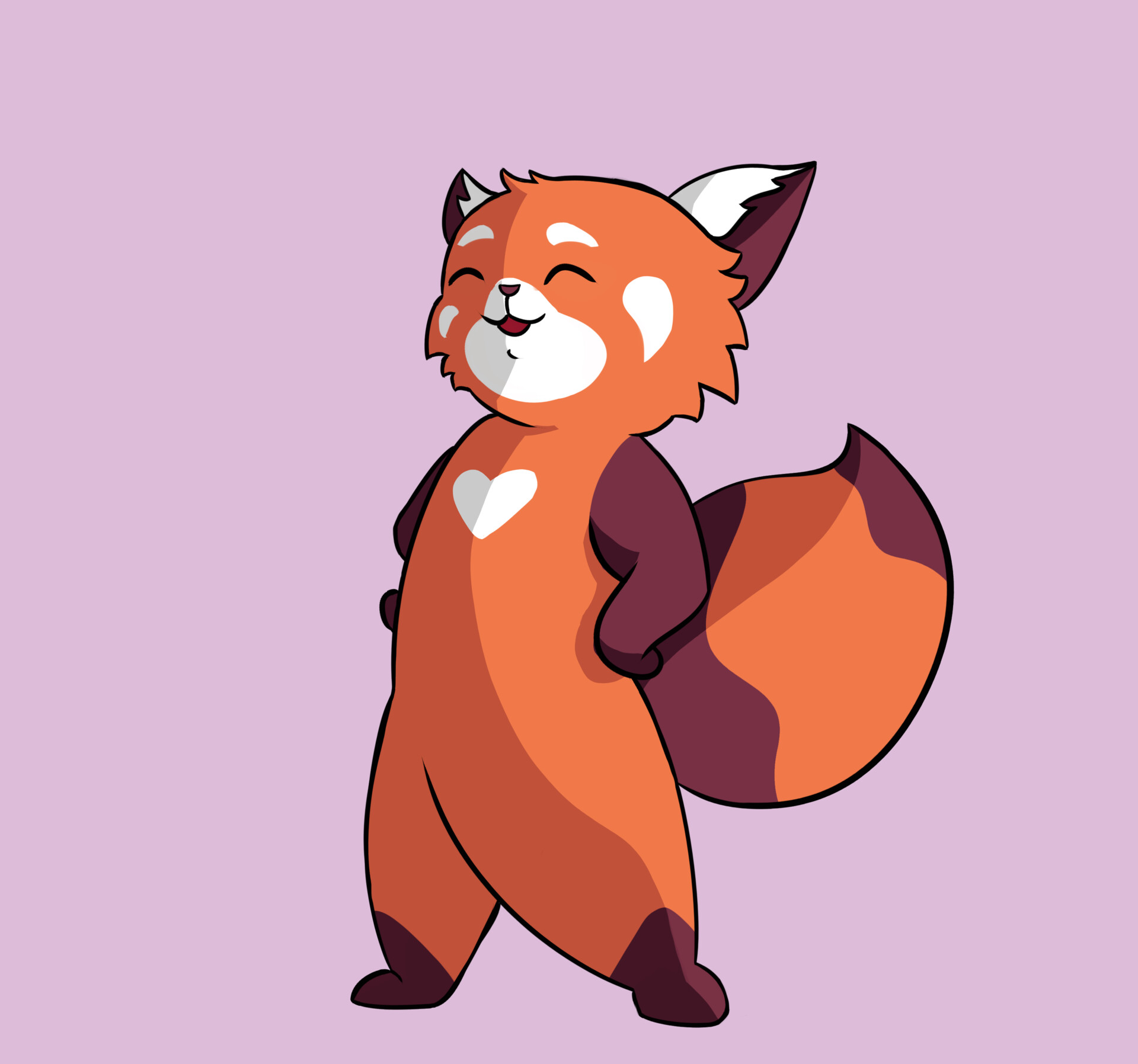 Artstation Red Panda Design