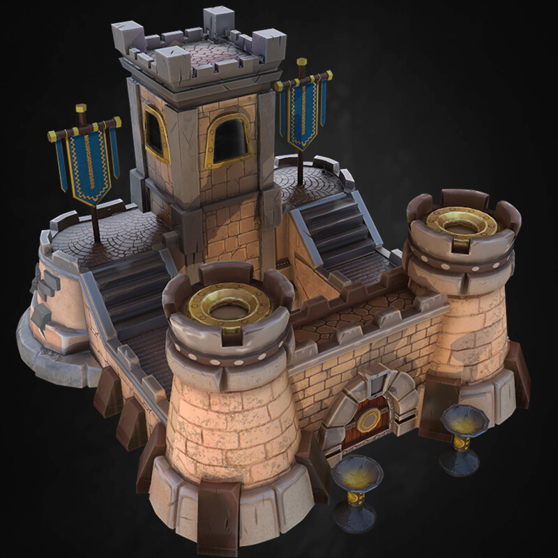 ArtStation - The Warchief's Castle