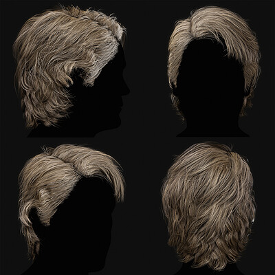 Fan Art - Realtime Hair -UE5 