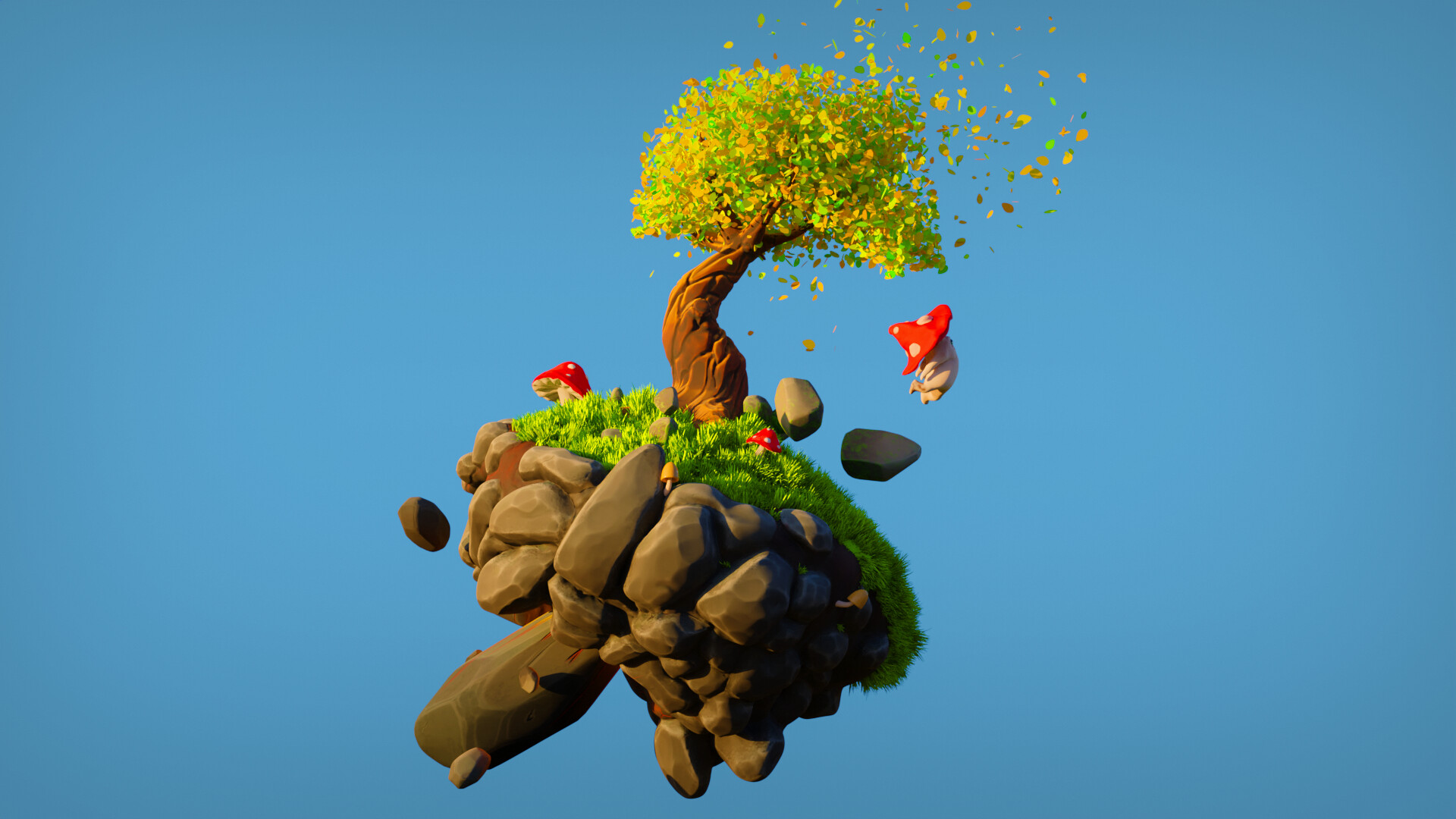 ArtStation Floating Islands are not safe