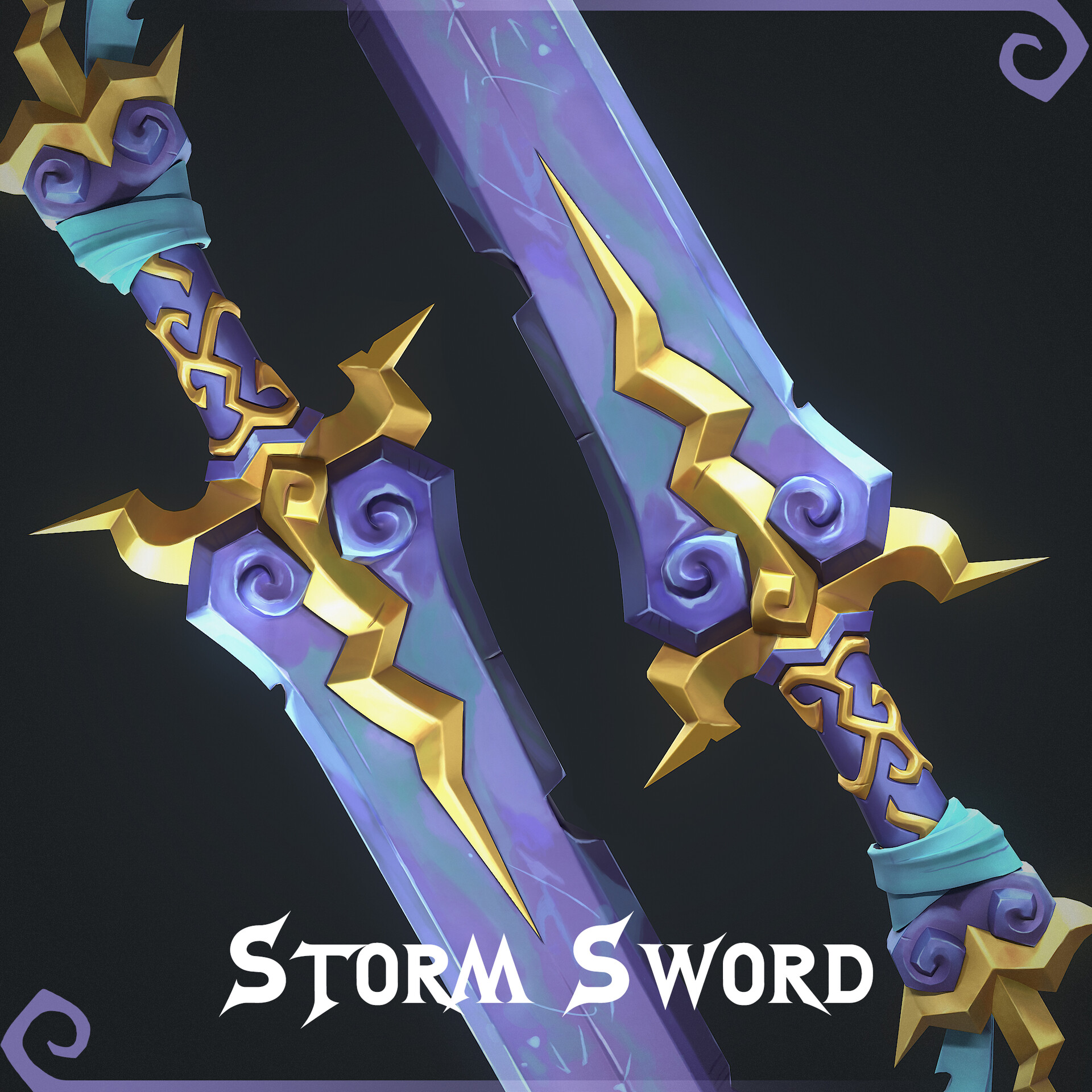 ArtStation - Storm Sword