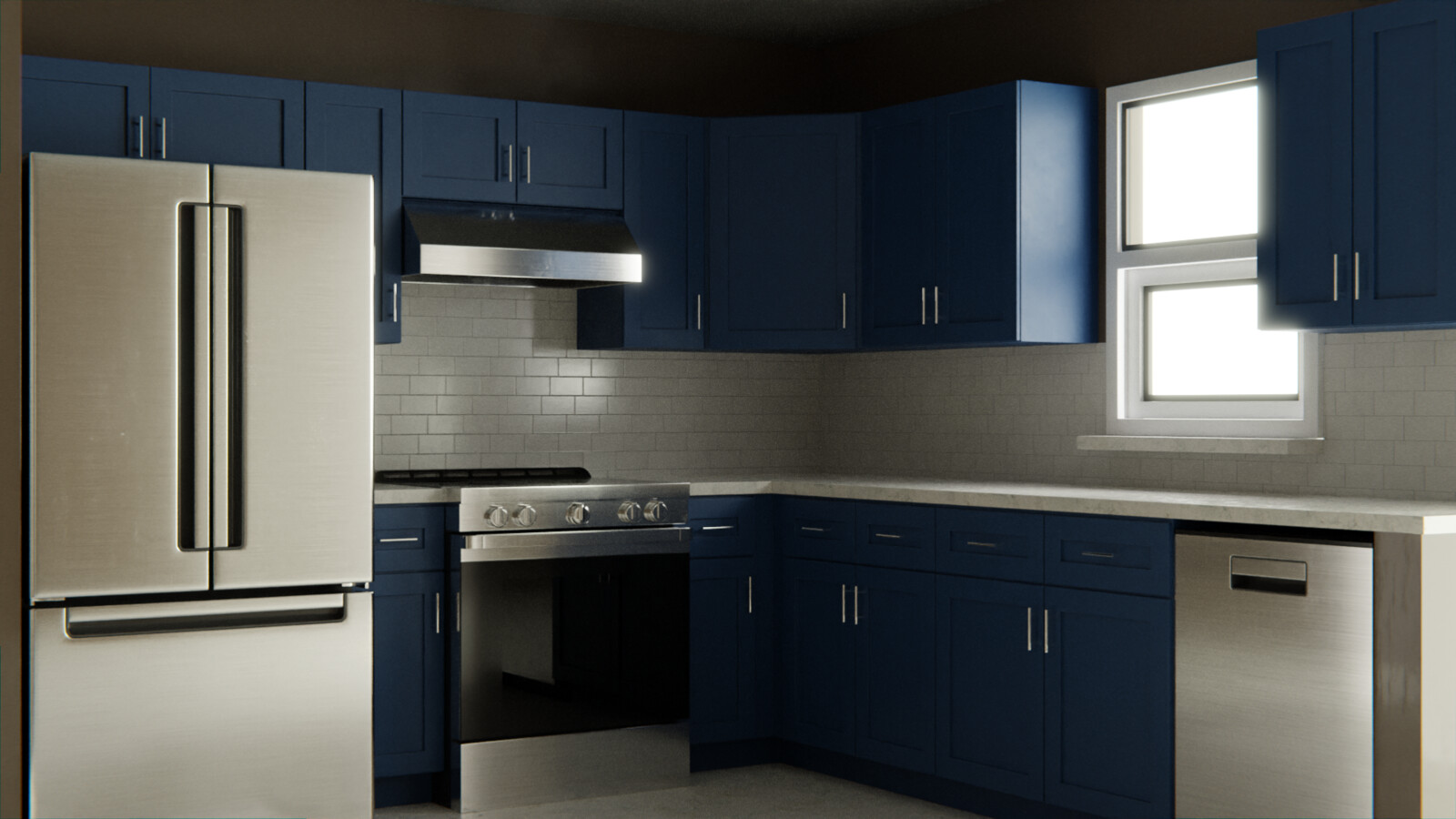 Create Modular Kitchen Cabinets with Blender