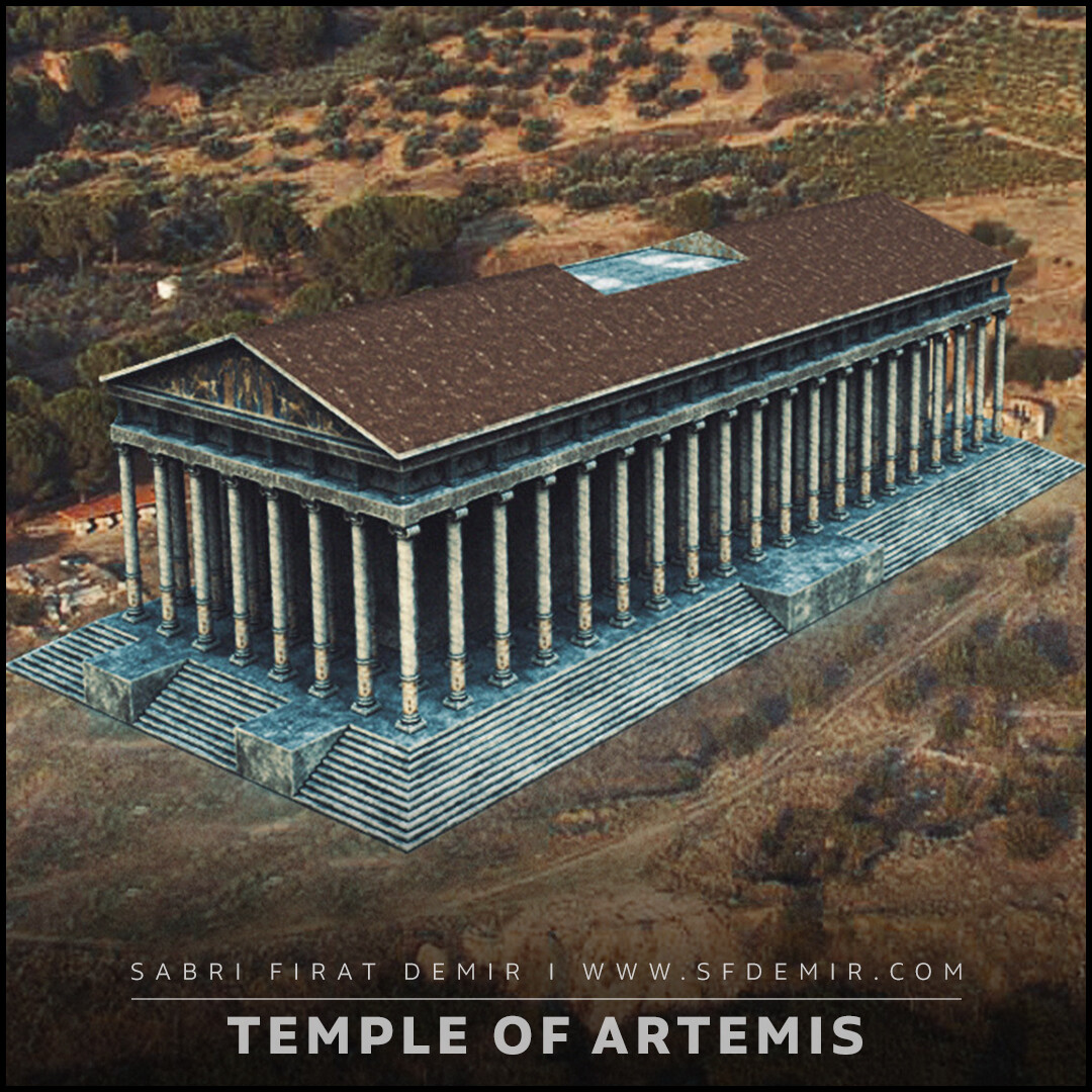 Temple Of Artemis - Ephesus 3D Model