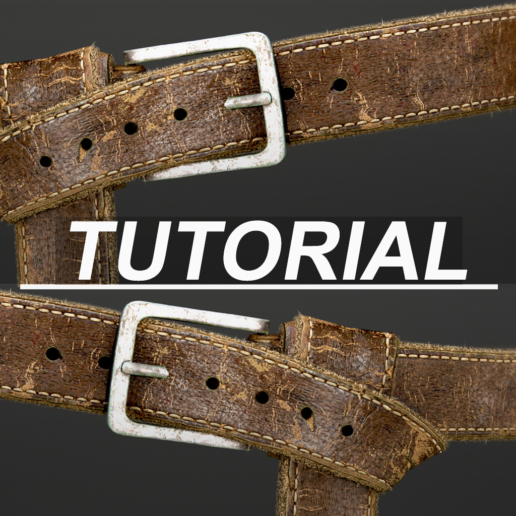 ArtStation Leather Belt Tutorial