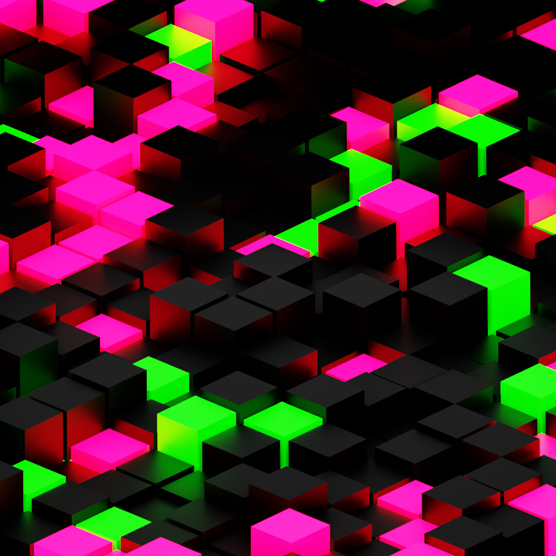 ArtStation - Animated Procedural Generated Art Python Script