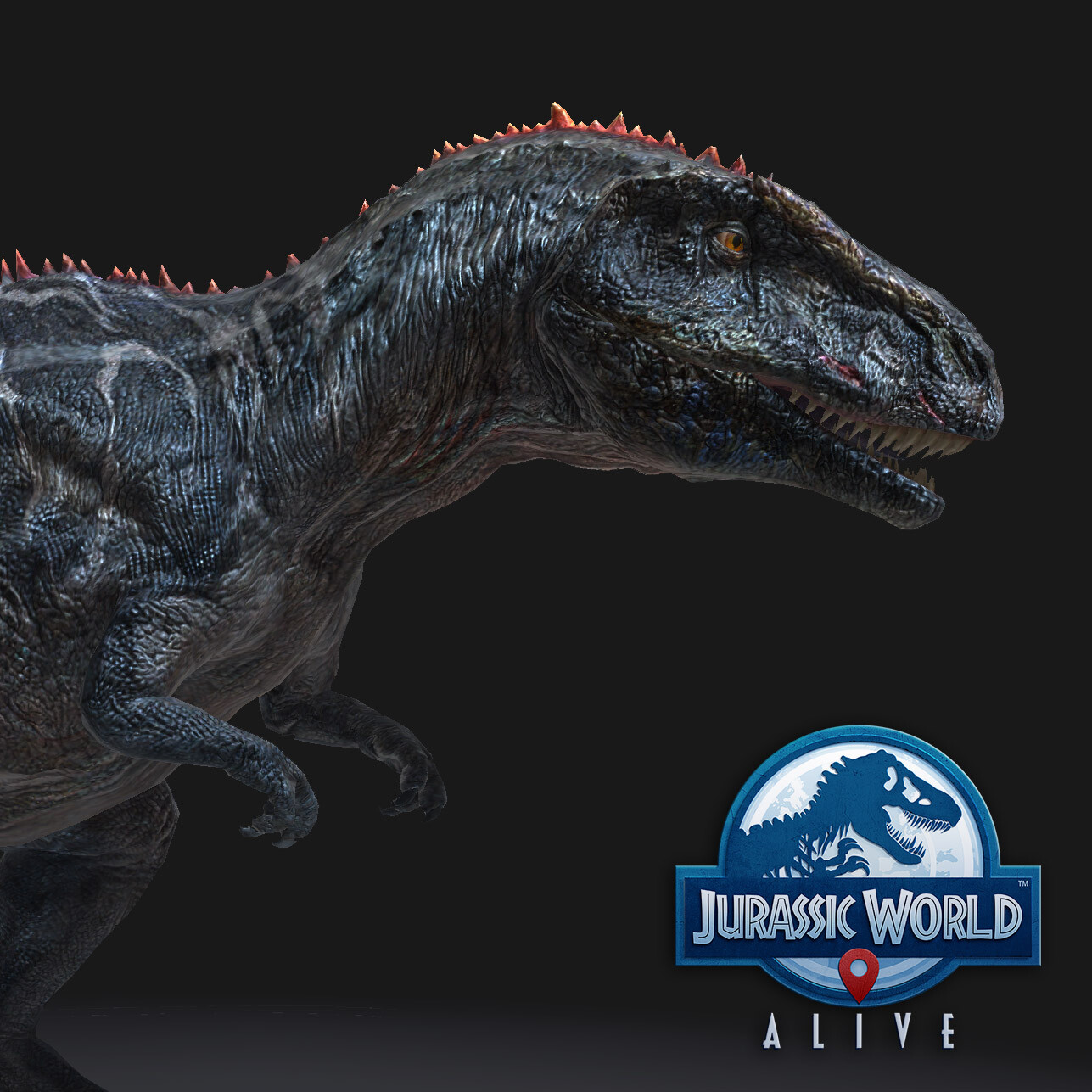 Artstation Acrocanthosaurus Jurassic World Alive 