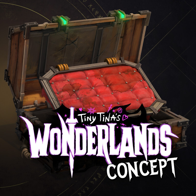 Tiny Tina's Wonderlands Concept - Generic Ammo Chest