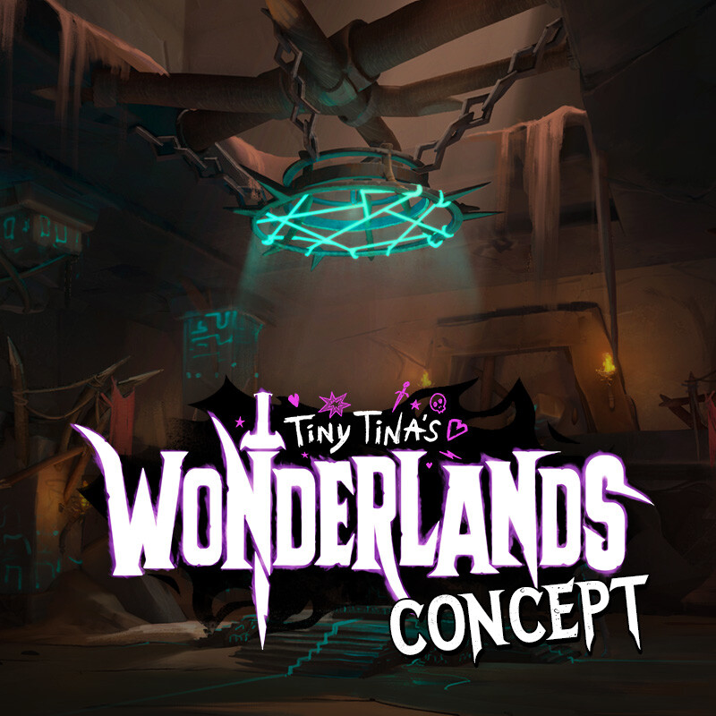 Tiny Tina's Wonderlands Concept - Ancient Powers Arena
