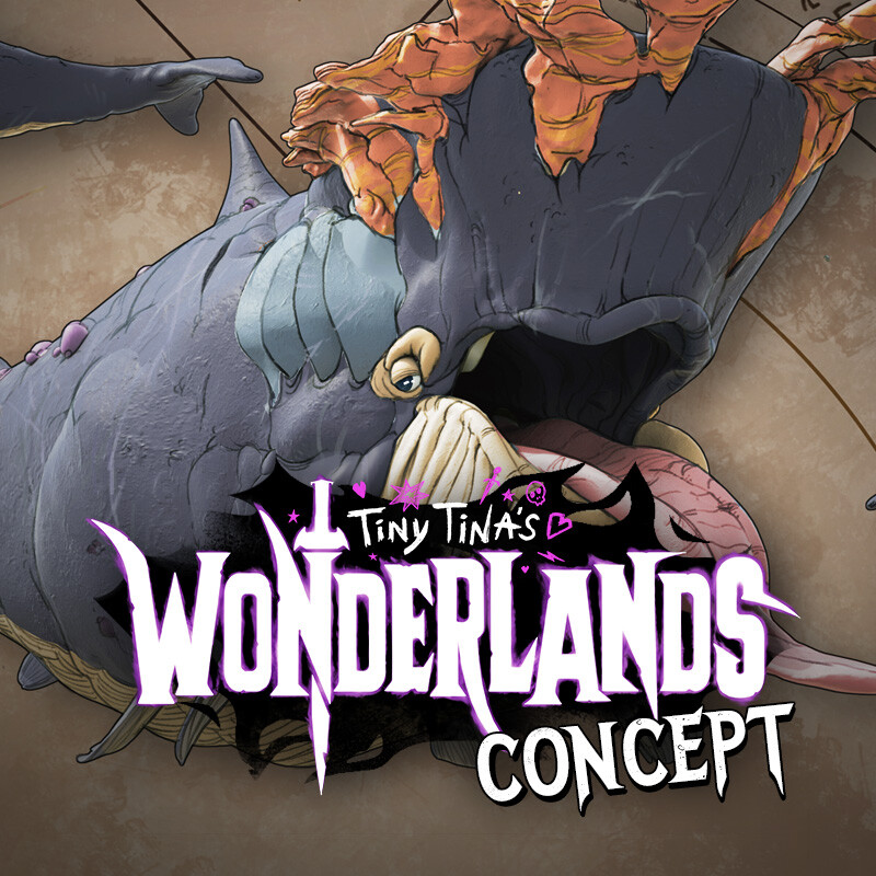 Tiny Tina's Wonderlands Concept - Beached Whale