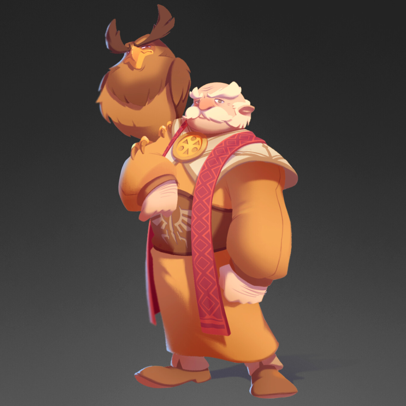 ArtStation Ocarina of Time Rauru Redesign