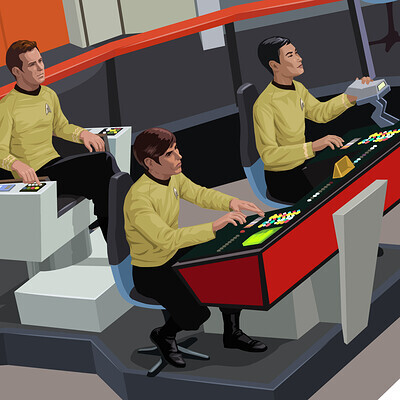 Alientrewars: Star Trek Bridge