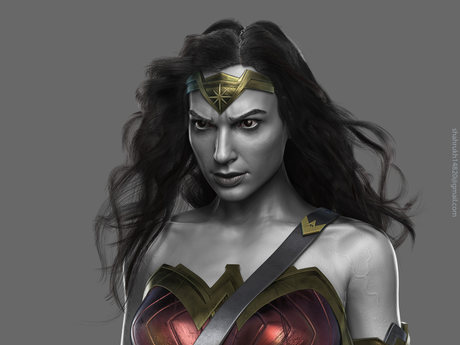 Artstation Wonder Woman 