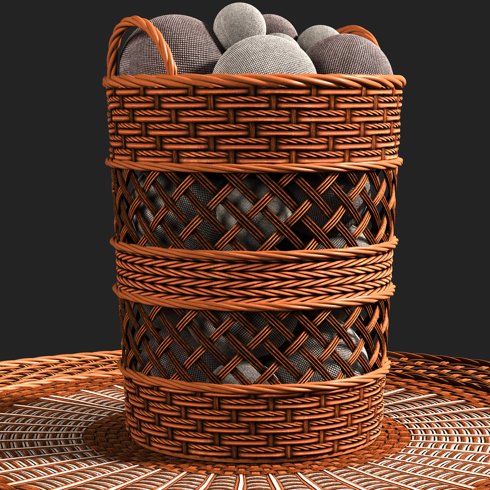 ArtStation 20 Woven Mat Materials + Textures (VOL 2)