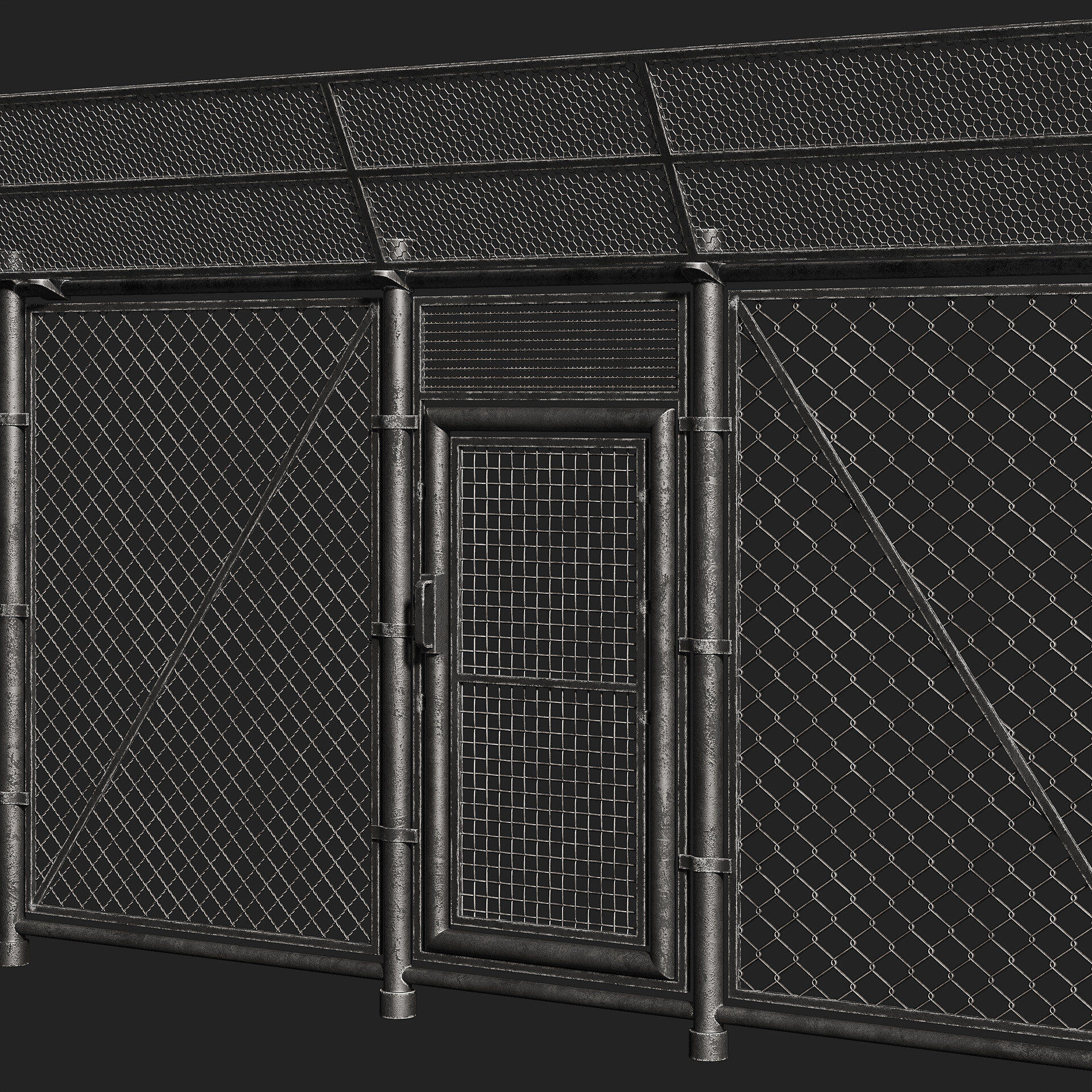 ArtStation - 30 Wire Fence Texture