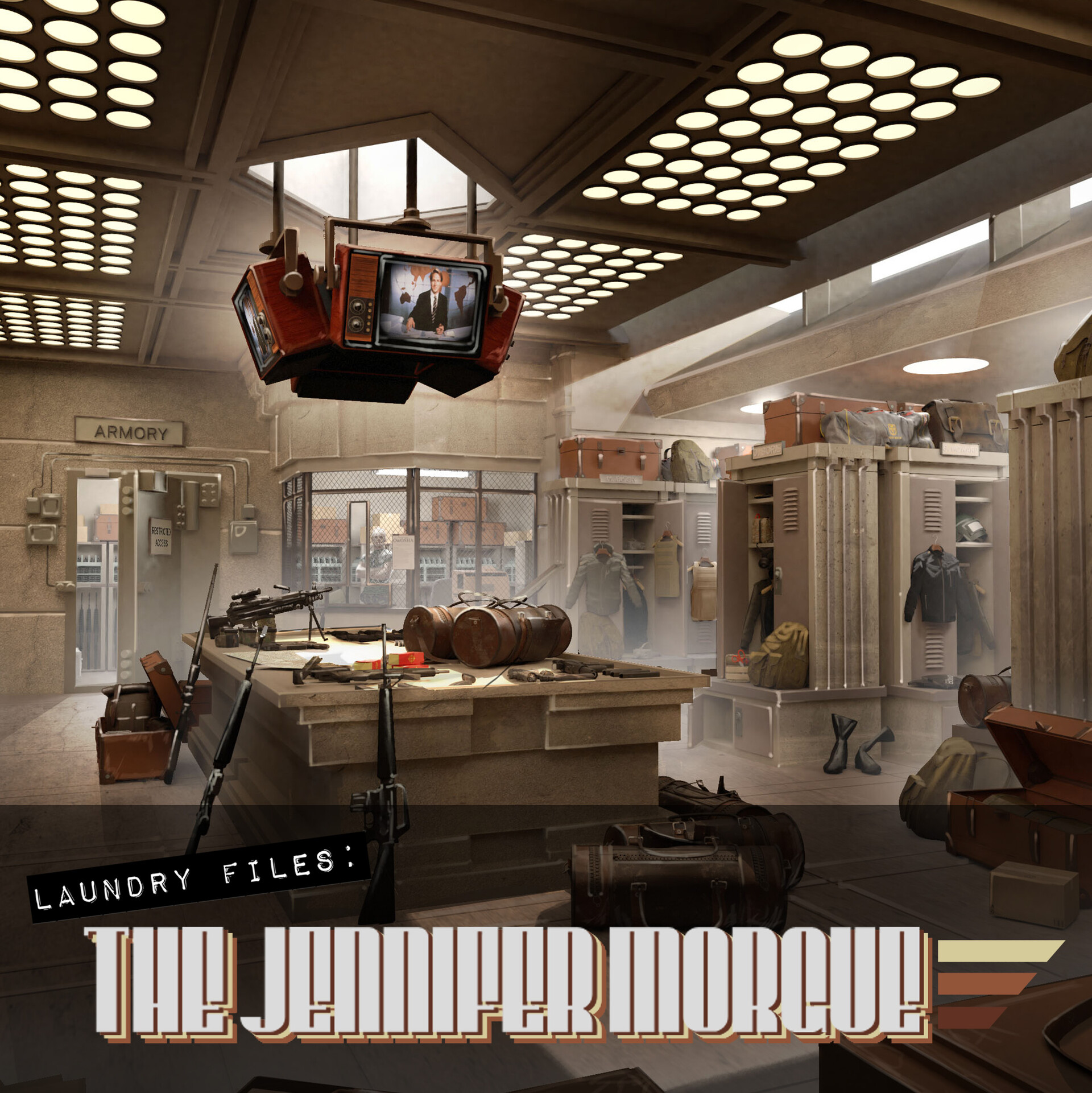 ArtStation The Laundry Files Laundry Agency Arsenal