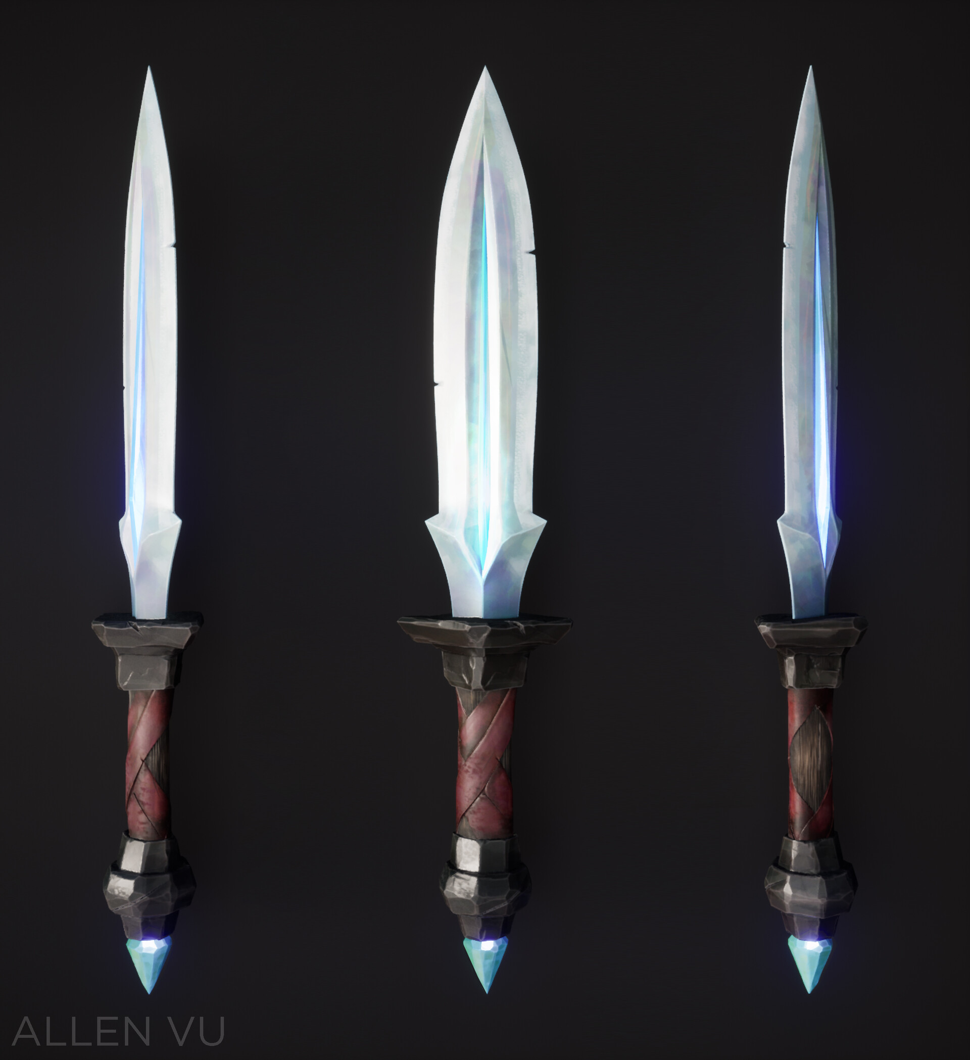 ArtStation - Stylized Dagger