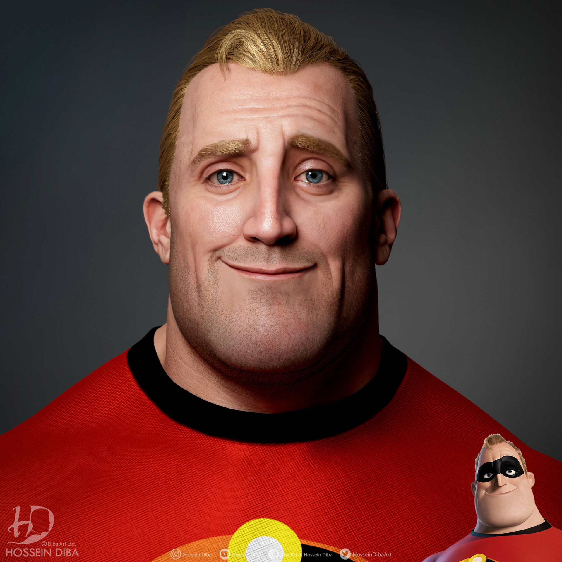 ArtStation - Mr Incredible