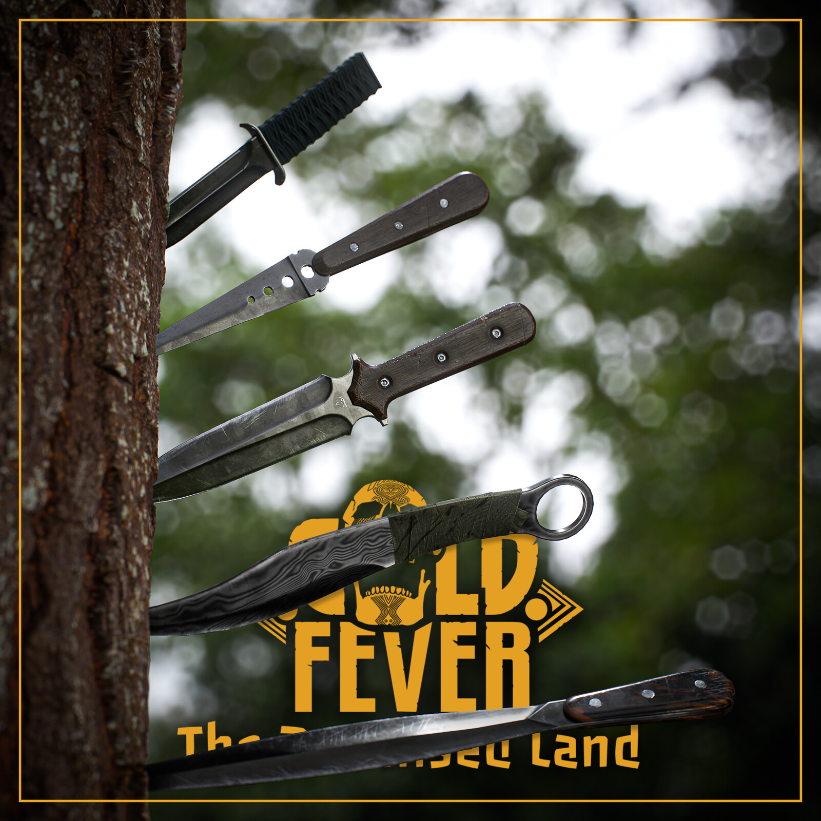 Throwable Knives for Gold Fever - The Promised Land