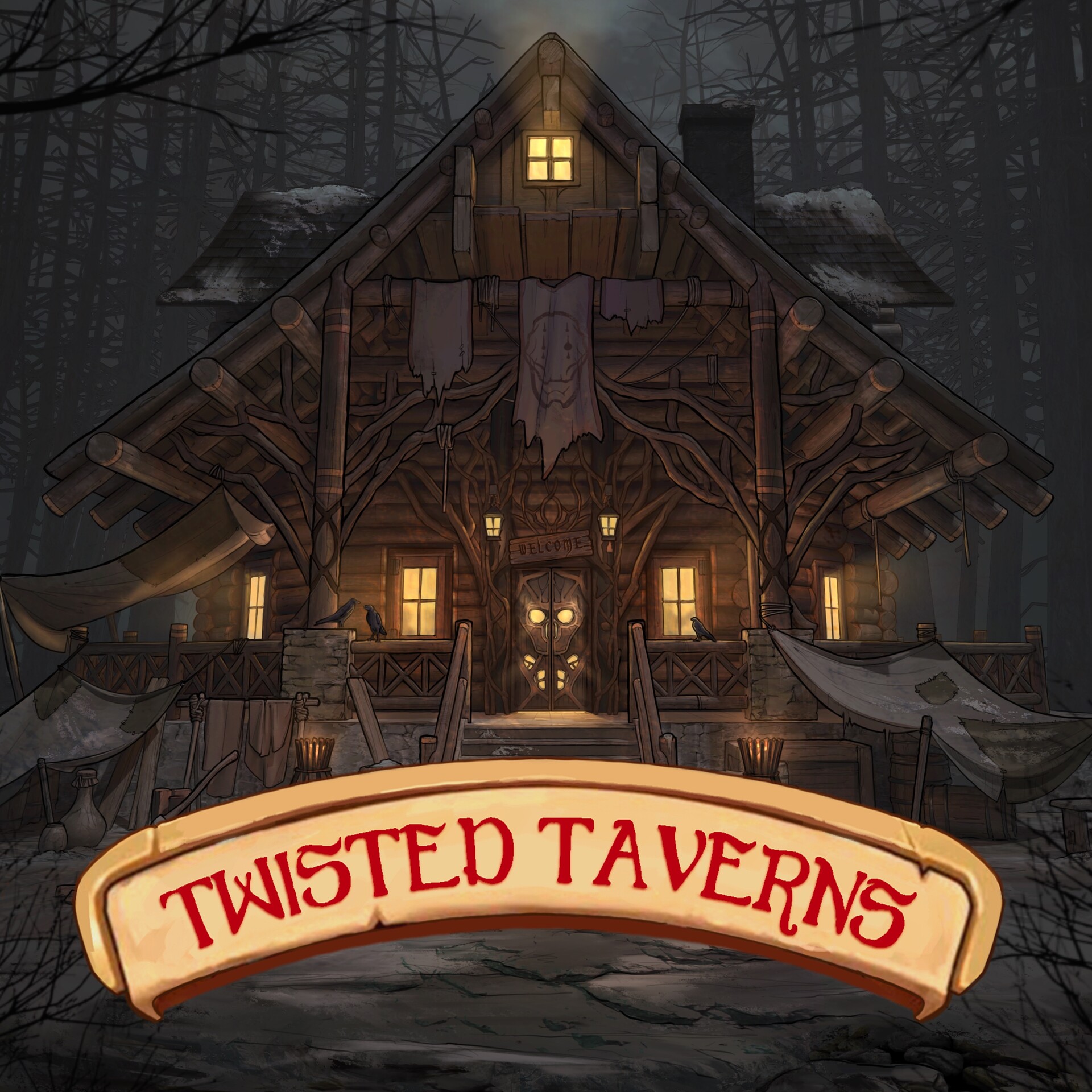 ArtStation - Seeker's Guide to Twisted Taverns: Death's Door 