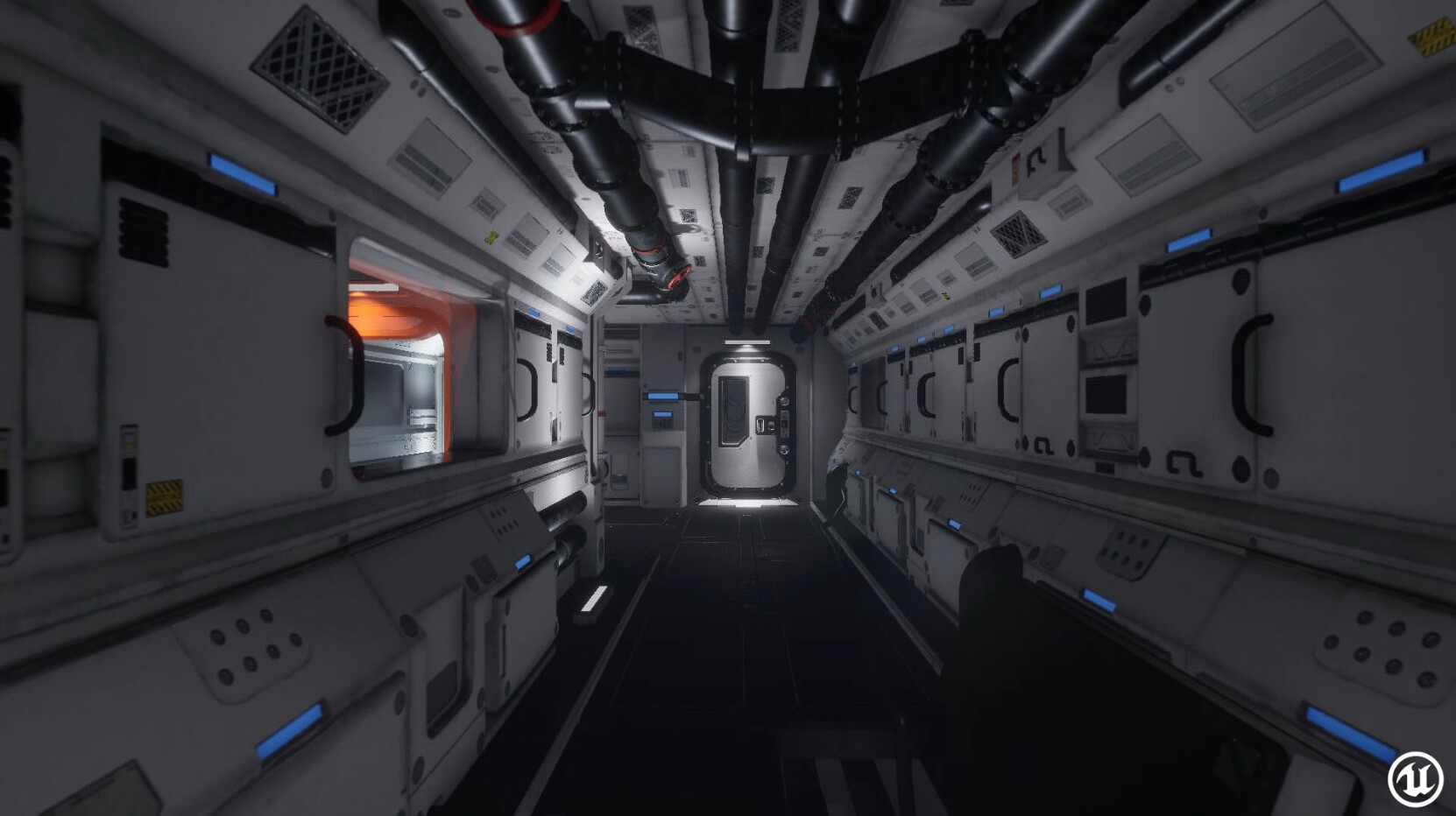 ArtStation - Unreal Engine Modular Sci-Fi Environment inspired by ...