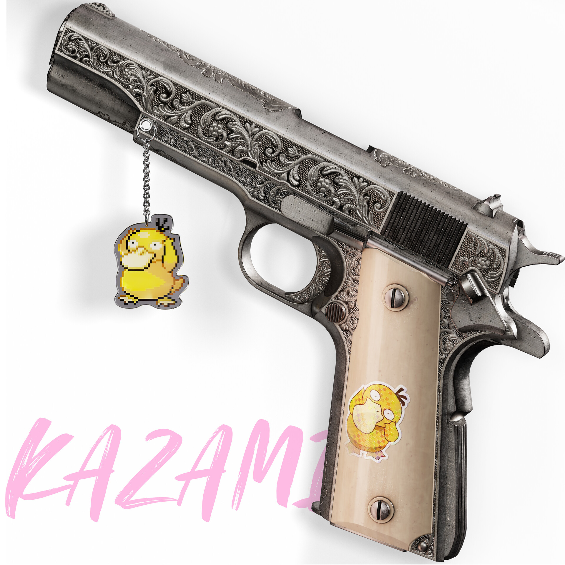 Kazami xin - Colt M1911 Carved Version