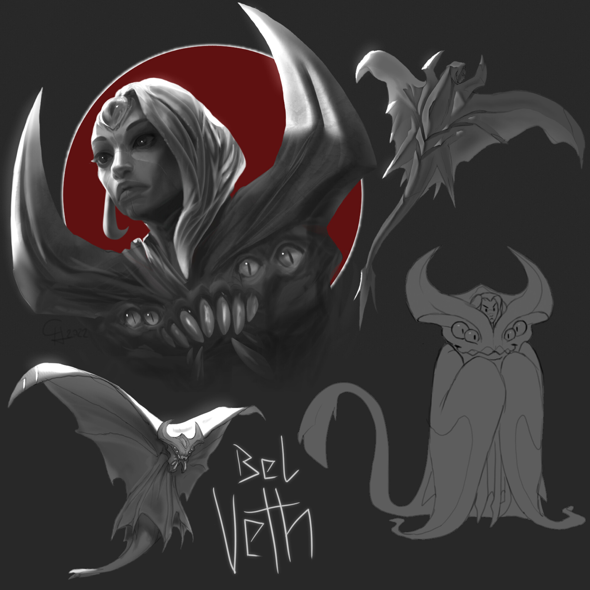 ArtStation - Bel Veth ( Character Painting + Fanart | 2022)