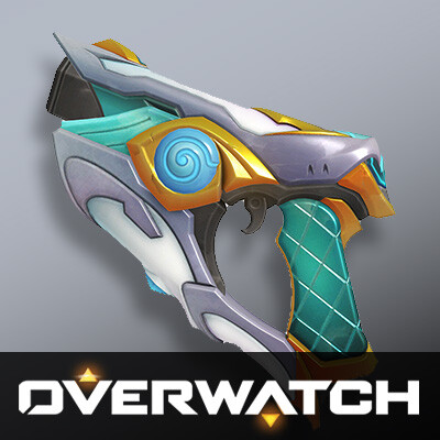 RABCAT GAME ART - OVERWATCH - Tracer 'Atlantic' Character Skin