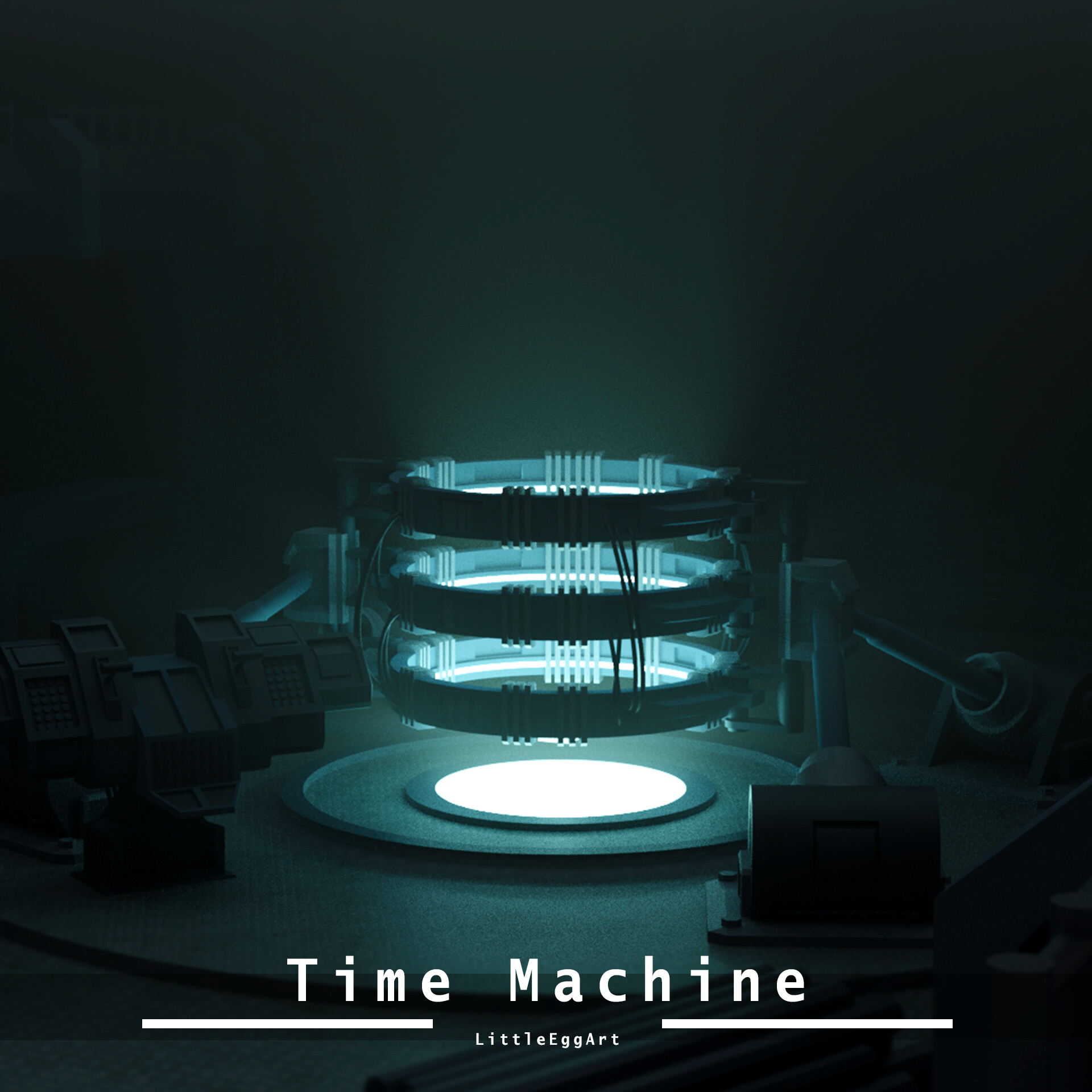 ArtStation 502 Time Machine